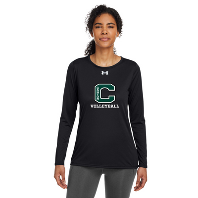 Canton Volleyball - Camiseta larga para mujer Under Armour (1376852)