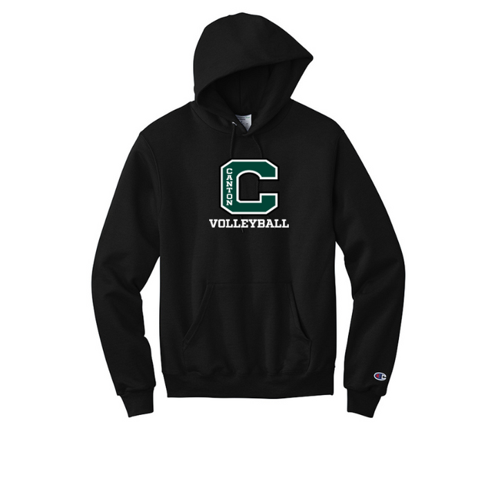 Canton Volleyball - Champion Adult Powerblend® Pullover Hooded Sweatshirt (S700)