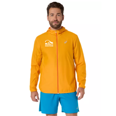 Madagascar Marathon- ASICS Men's Silver Jacket (2011D235)