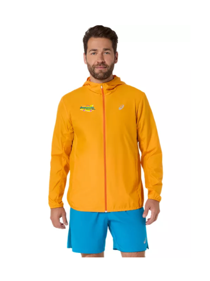 Chaqueta ASICS Yamabuki plateada para hombre (2011D235)