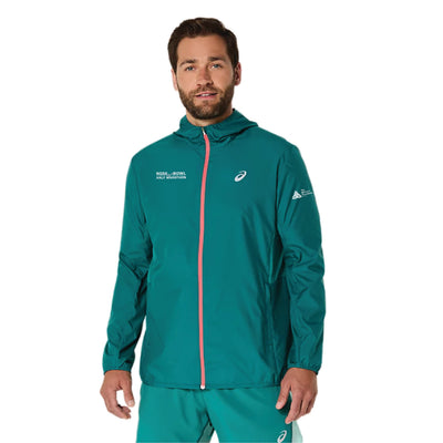 2026 Rose Bowl Half Marathon - ASICS Men's Silver Jacket (2011D235) (RB26-06)