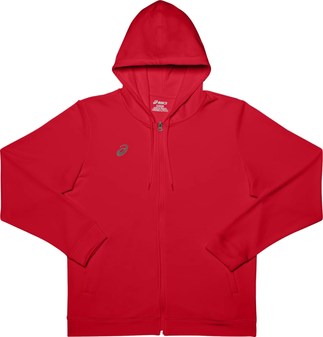 ASICS Men's French Terry Full Zip Hoodie Red (2031A616)