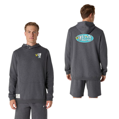 St Pete Run Fest - Sudadera con capucha unisex ASICS Sunday Sana Fleece (2033B739) (LC S089) / (Back S018)