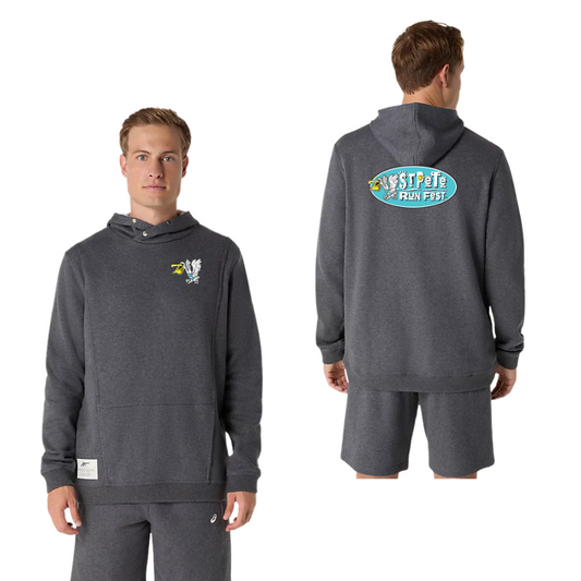 St Pete Run Fest - ASICS Sunday Sana Fleece Hoodie Unisex (2033B739) (LC S016/Full Back S018)