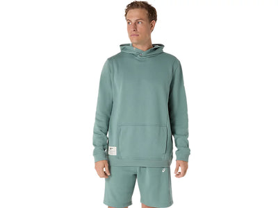 ASICS Unisex Sunday Sana Fleece Hoodie Celadon (2033B739-Blank)