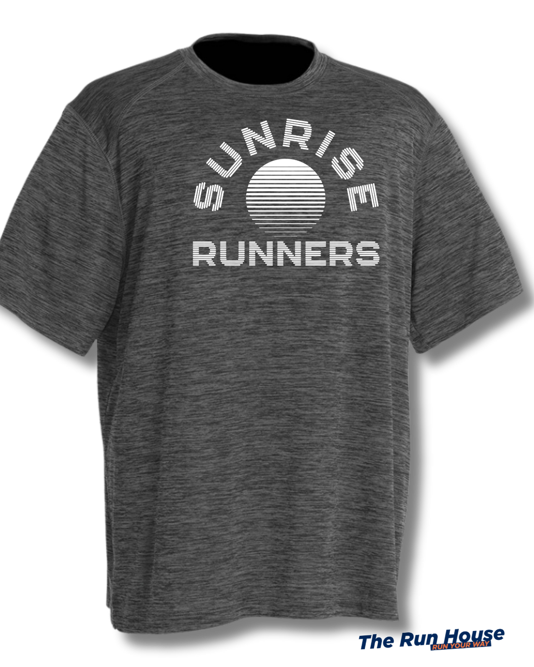 CAMISETA DE ALTO RENDIMIENTO CON TEÑIDO ESPACIAL SUNRISE RUNNERS (3764)