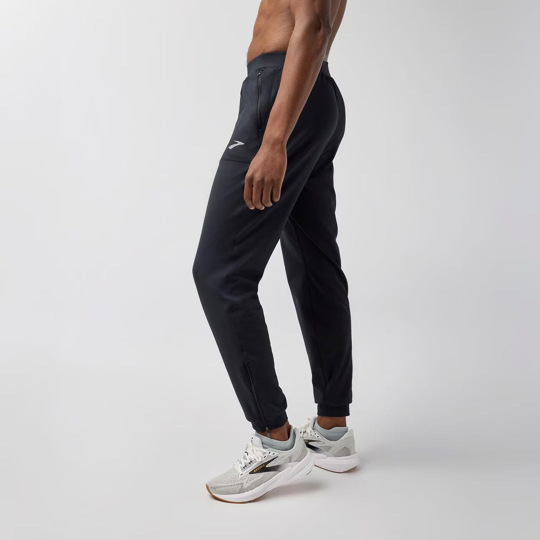 Pantalón térmico Brooks Momentum para hombre - Negro - HOMBRE 