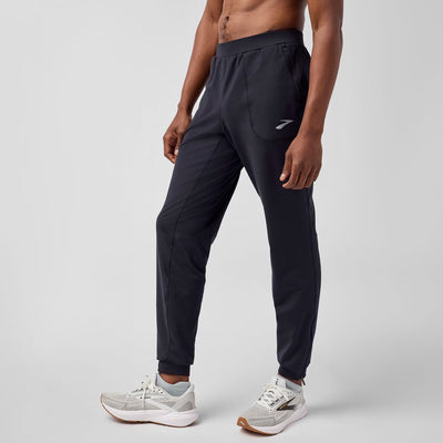 Pantalón térmico Brooks Momentum para hombre - Negro - HOMBRE 