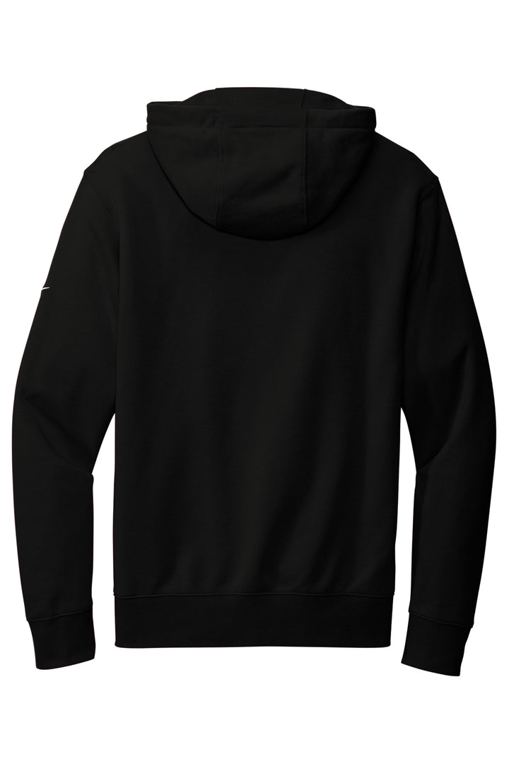 Sudadera con capucha y cremallera completa Nike Club Fleece Sleeve Swoosh de Milton Cross Country (NKDR1513)