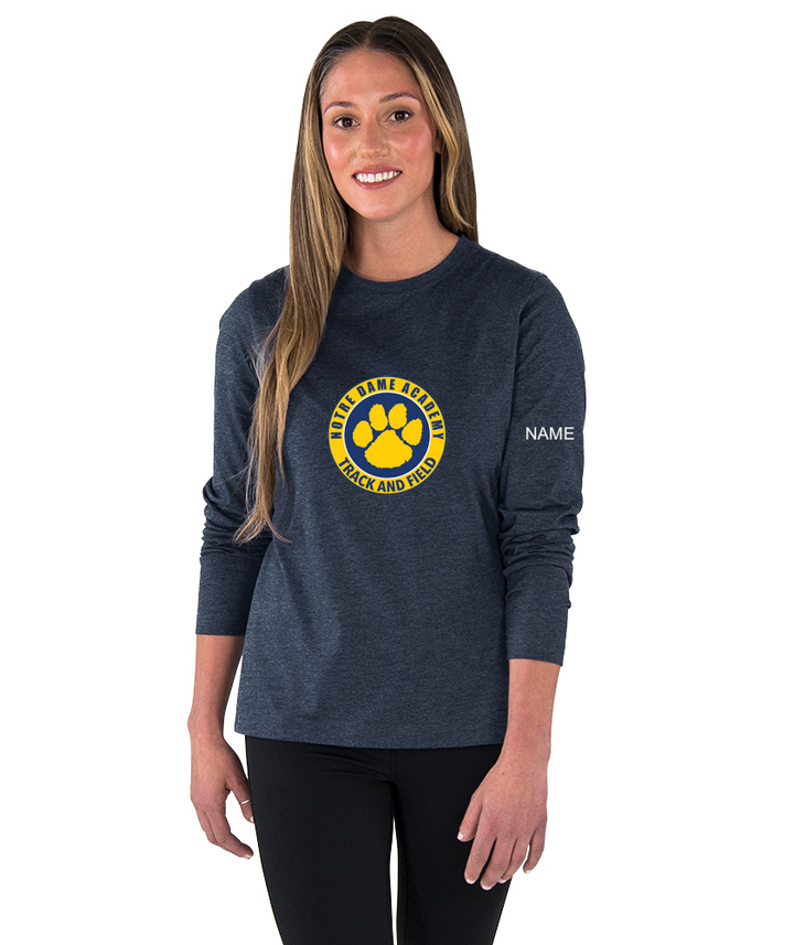 NDA Winter Track & Field 2024 - WOMEN'S COMFORT-CORE LONG-SLEEVE CREW - 2330