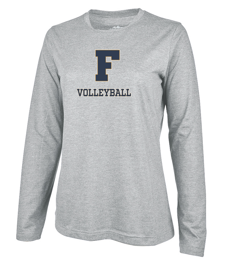 Camiseta de manga larga Comfort Core para mujer de Foxboro Volleyball (2330) 