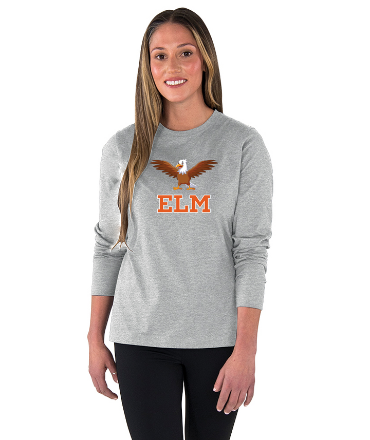 Elm Street School- Women's Comfort Core Long Sleeve Crew (2330)