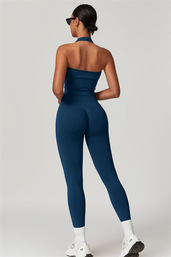 The Delight Halter Top Leggings 2-Piece Set