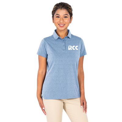 RCC - POLO ELÁSTICO ECOLÓGICO JASPEADO PARA MUJER (2318)