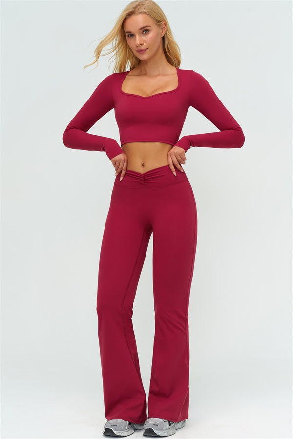 The Lushness Flared Leggings