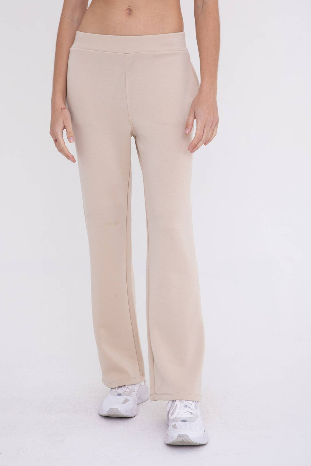 Mono B - Elevated Flared Lounge Pants - WOMEN