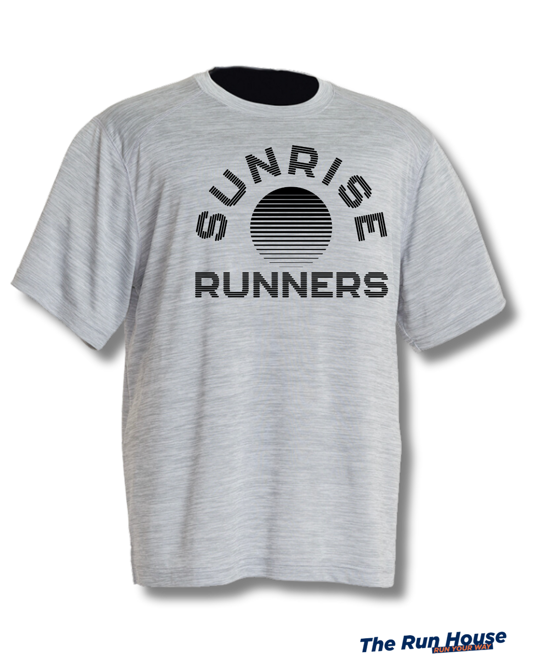 CAMISETA DE ALTO RENDIMIENTO CON TEÑIDO ESPACIAL SUNRISE RUNNERS (3764)