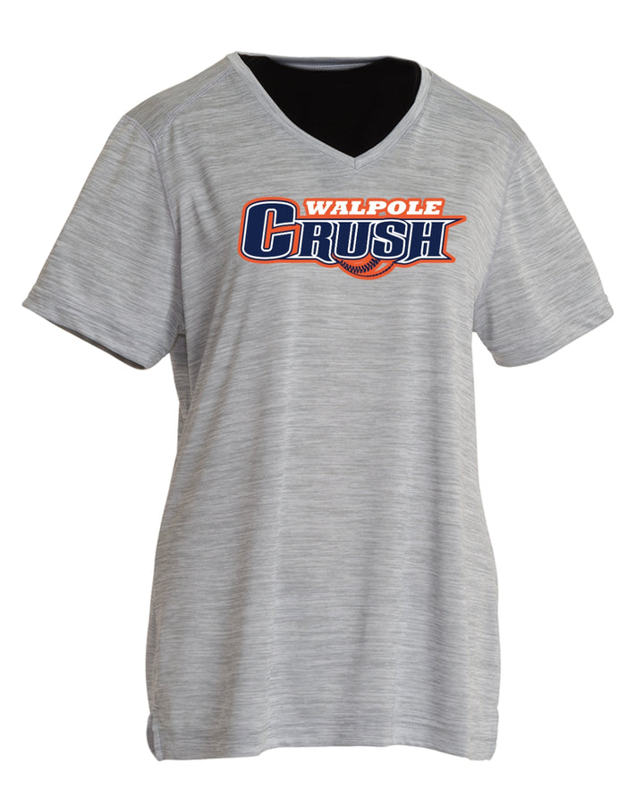 Camiseta de rendimiento con teñido espacial para mujer Crush (2764)