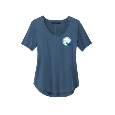 Amazon Marathon 2026 FINISHER - Women's Stretch Jersey Crew T-Shirt (MM1017)
