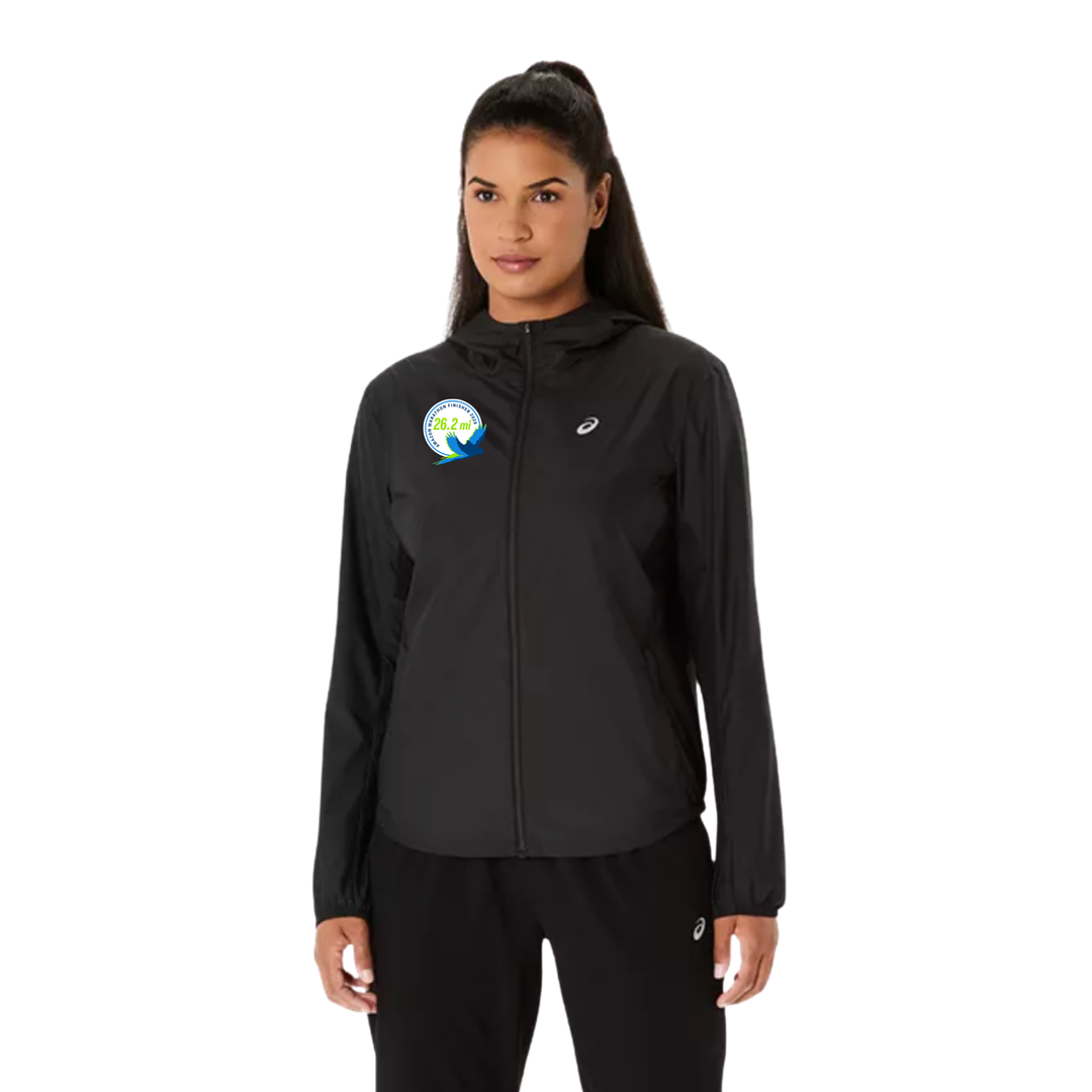 Amazon Marathon 2026 Finisher - ASICS Women's Silver Jacket Black (2012D148)