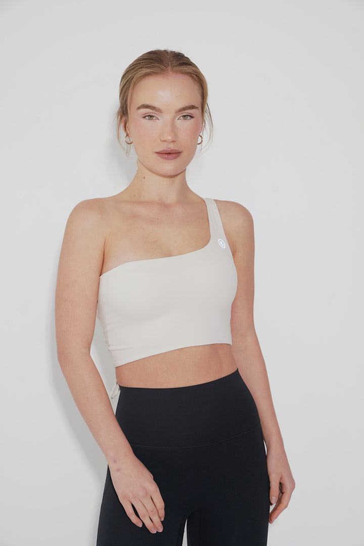 I Am Wise Tie up Bra in Ivory