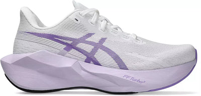 ASICS Women's NOVABLAST 6 - WHITE/MURASAKI