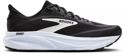 Brooks Women's Ghost 18 (Extra Wide) - Black/Grey/White