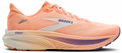 Brooks Women's Ghost 18 - Peach/Grape/Coconut