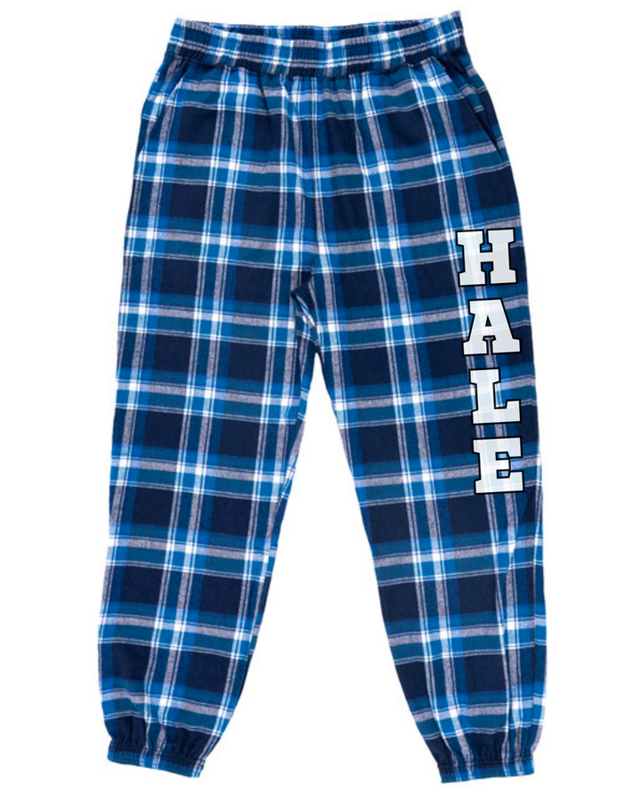 Pantalones de pijama unisex de franela para adultos de Hale Middle School Burnside (B8810)