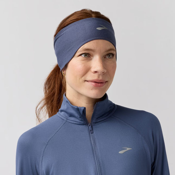 Brooks Luxe Thermal Headband - Htr Nightshadow - UNISEX (280539)