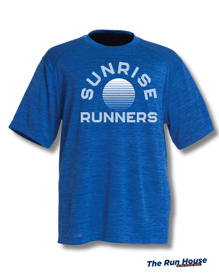 CAMISETA DE ALTO RENDIMIENTO CON TEÑIDO ESPACIAL SUNRISE RUNNERS (3764)