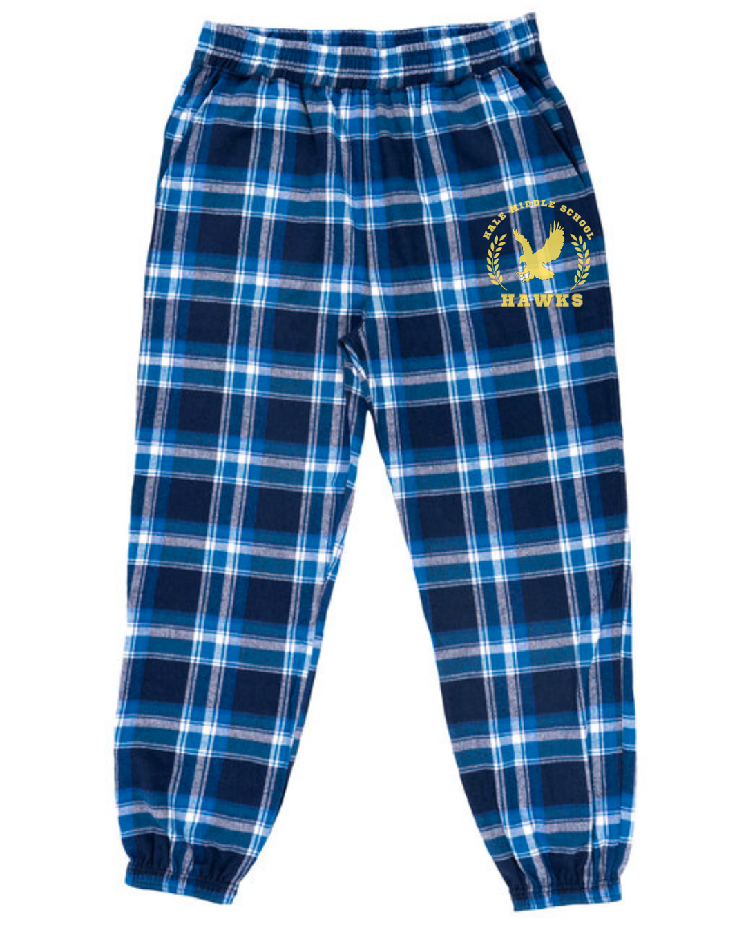 Hale Middle School Burnside Adult Unisex Flannel Pajama pants (B8810)