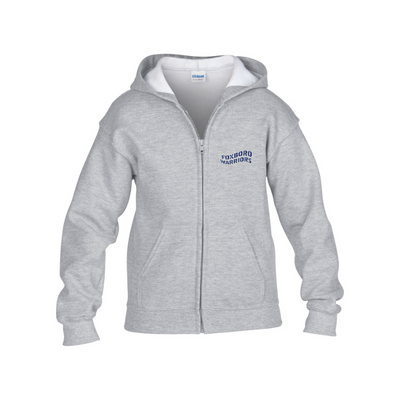 AHERN - Sudadera juvenil con capucha y cremallera completa (G186B)
