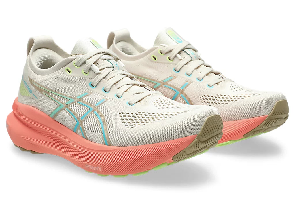 Asics Womens Gel Kayano 31- Birch/Energy Aqua (1012B670-200)