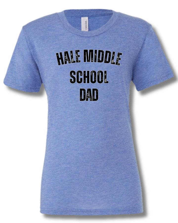Hale Middle School DAD Unisex Triblend T-Shirt (3413C)