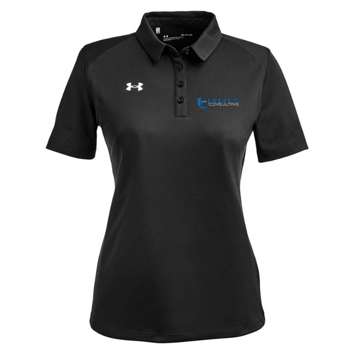 Higgins IT Consulting - Polo técnico de Under Armour para mujer (1370431)