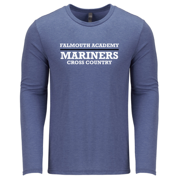 Falmouth Academy - Next Level Apparel Unisex Triblend Long-Sleeve Crew (6071)