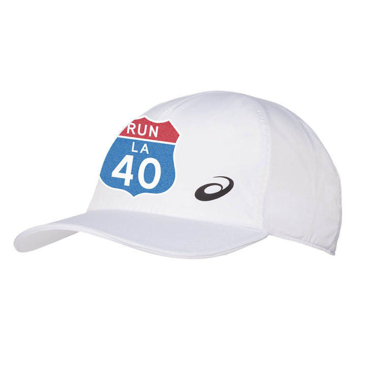 LA Marathon - ASICS Performance Cap White (3043a073/3403a090) (LA17)