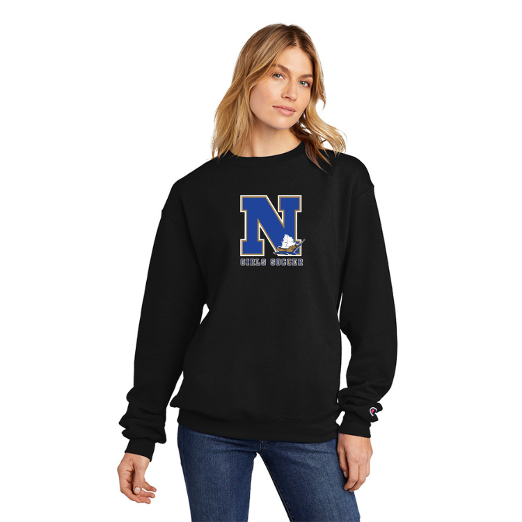 Norwell Girls Soccer Champion Crewneck Sweatshirt (S600)