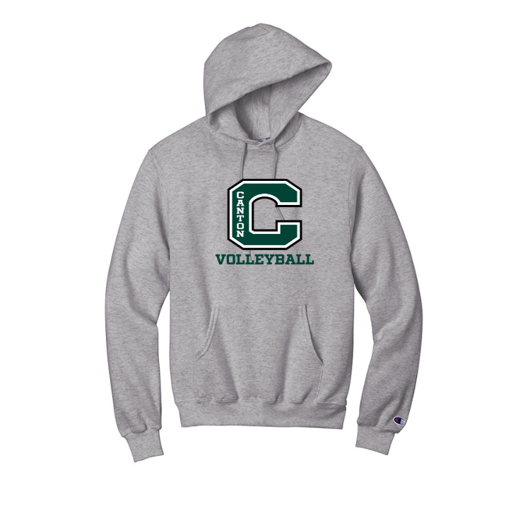 Canton Volleyball - Champion Adult Powerblend® Pullover Hooded Sweatshirt (S700)