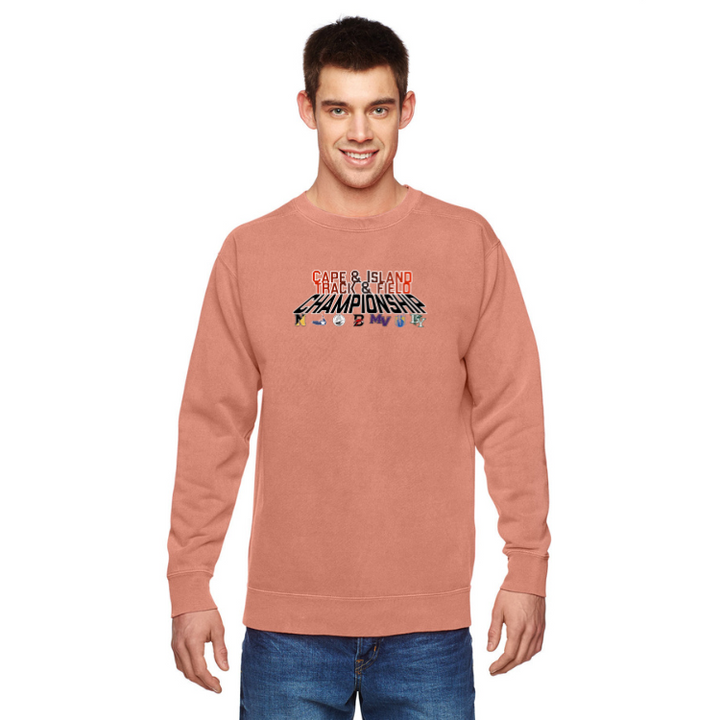 Cape & Islands Track & Field Championship - Adult Unisex Crewneck Sweatshirt (1566)