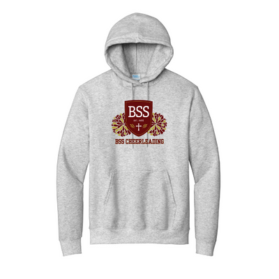 Sudadera con capucha de polar BSS Cheer para adultos (PC90H) 