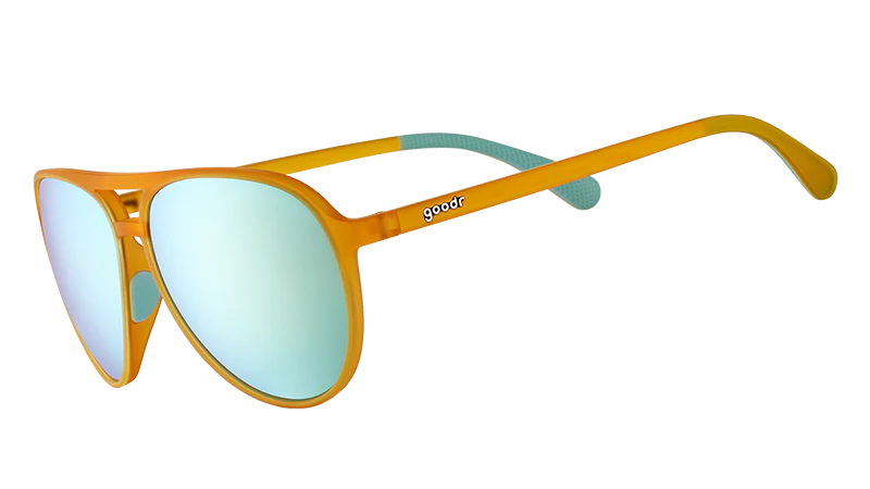 Goodr "Cheesy Flight Attendant" Sunglasses (G0023-MG-LLB2-RF)