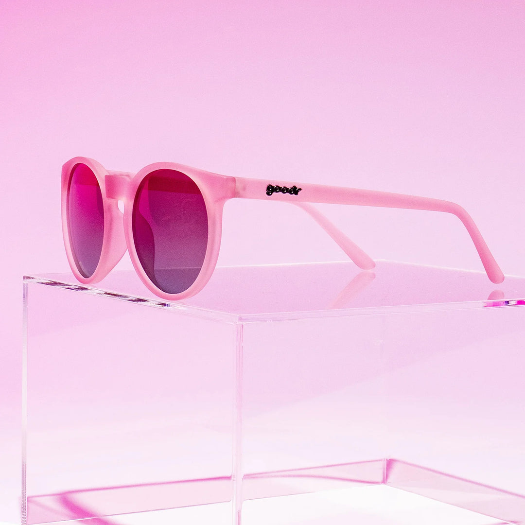 Goodr "Mauve Mood Board" Sunglasses (G00405-CG-ROS1-GR)