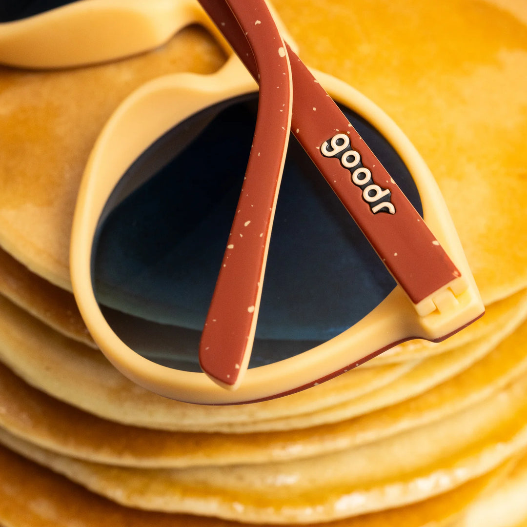 Goodr "Pancake Sticky Icky" Sunglasses (G00395-CG-BL1-GR)