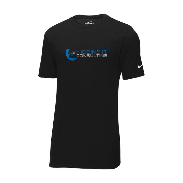 Higgins IT Consulting: camiseta de algodón y poliéster Nike Dri FIT (NKBQ5231)