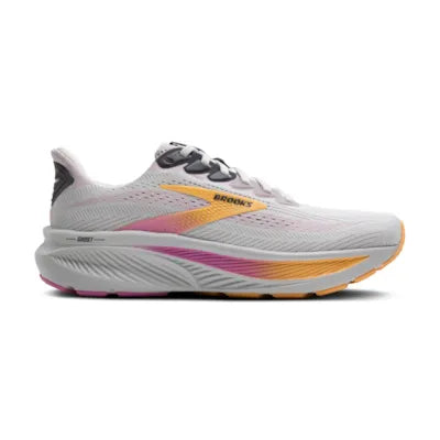 Brooks Womens Ghost 17 Wide- Oyster/Apricot/Pink (1204311D070)