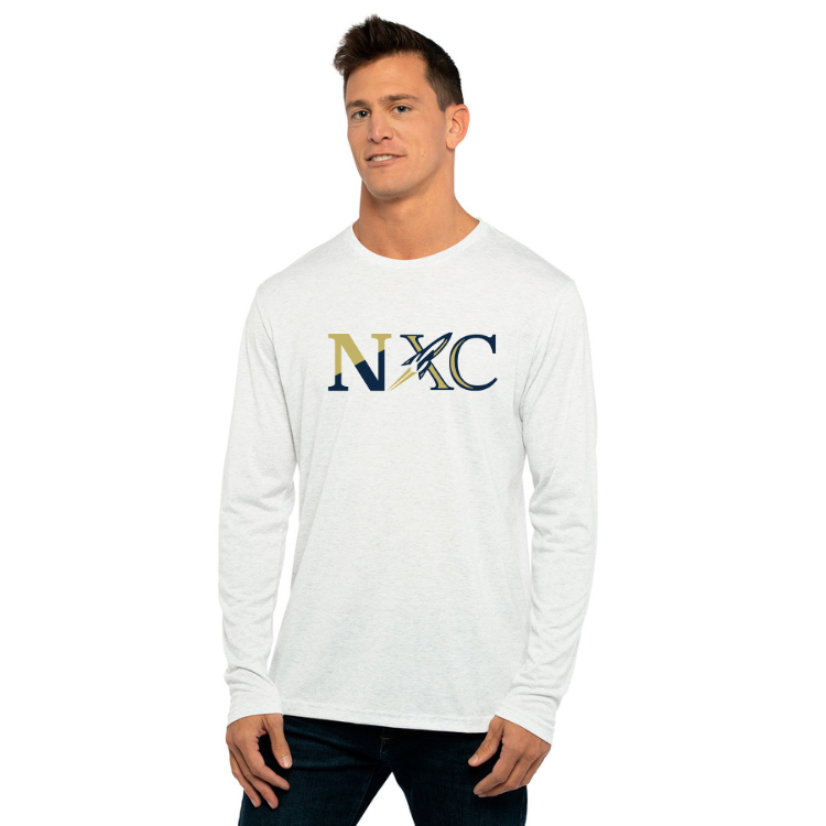 Needham Cross Country Next Level Apparel Men's Triblend Long-Sleeve Crew (6071)