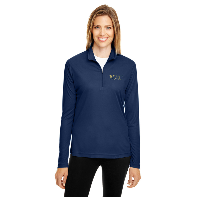 Chaqueta de media cremallera para mujer Needham Cross Country Team 365 Zone Performance (TT31W)