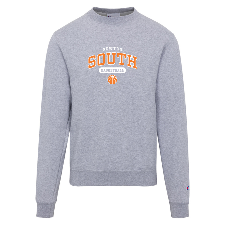 Newton South Basketball  - Champion Crewneck Sweatshirt (S600)